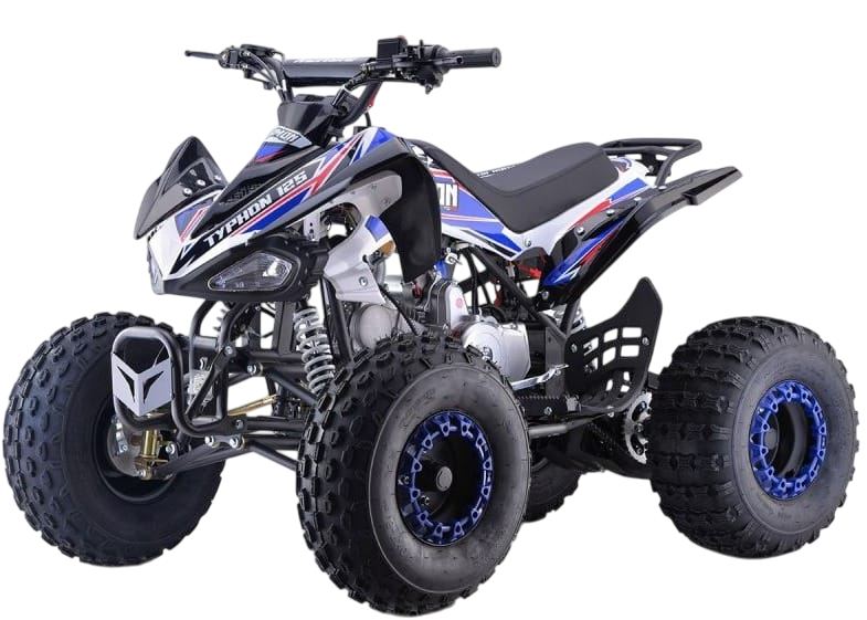 Quad R125cc, 4 temps, 8"
