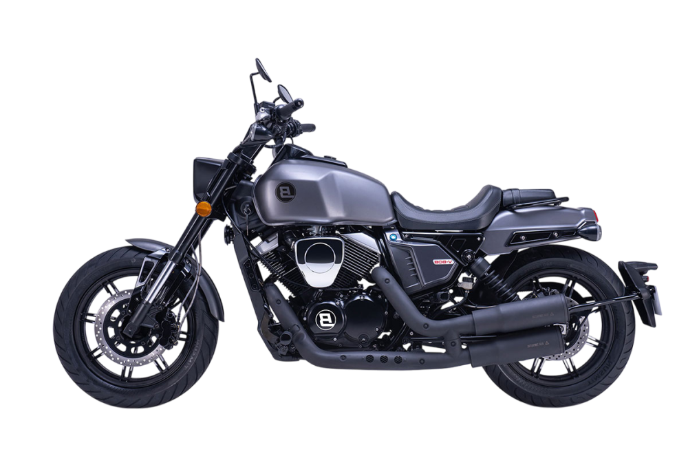 Bluroc - V-Bob 250cc - Matt Grey-Photoroom