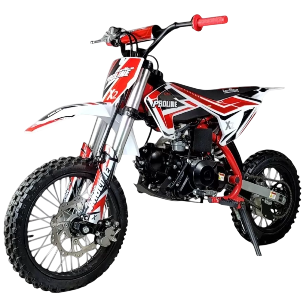 DIRT BIKE 110CC SEMI AUTOMATIQUE 12/14"